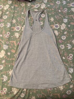 Lululemon Heather Gray Racerback Tank